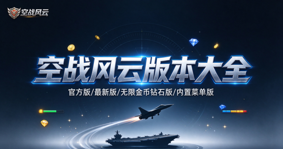 空战风云官方正版/2026最新版/安卓版/破解无限金币钻石版合集