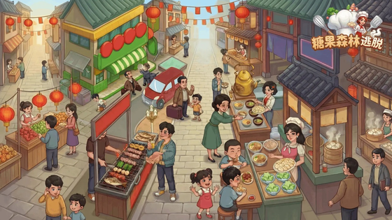 糖果森林逃脱 截图 1
