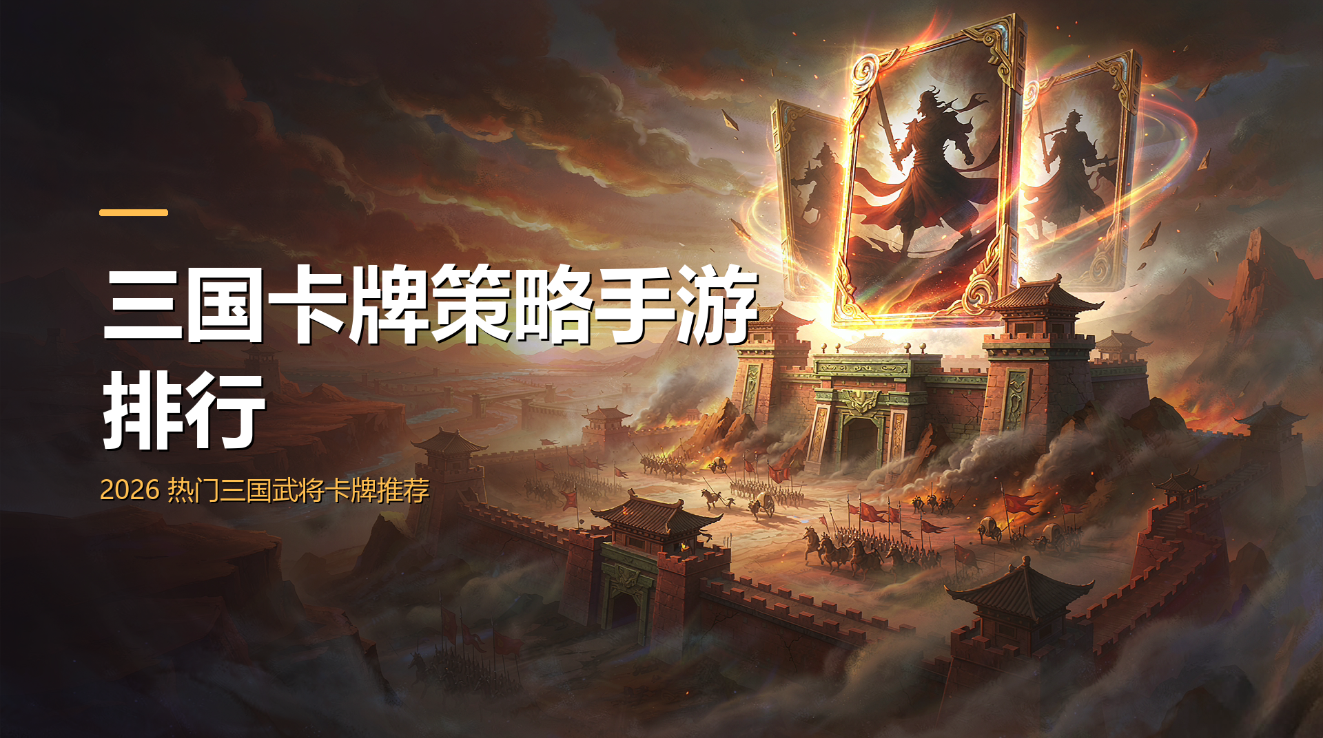 三国卡牌策略手游排行榜
