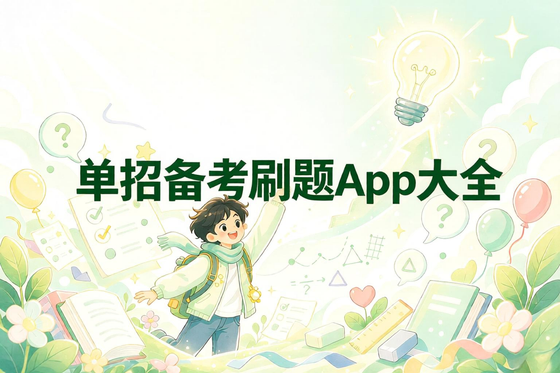 单招备考刷题App大全